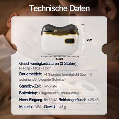 💥LETZTER TAG VERKAUF 50% RABATT💥 2-in-1 Elektrischer Nagelknipser & Polierer 🏆 Universelle automatische Nagelfeile für Erwachsene und Kinder👶-Remifa®
