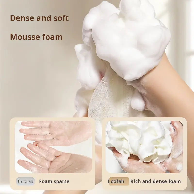 🛁 2-in-1 Dusch-Loofah-Schwamm-Remifa®