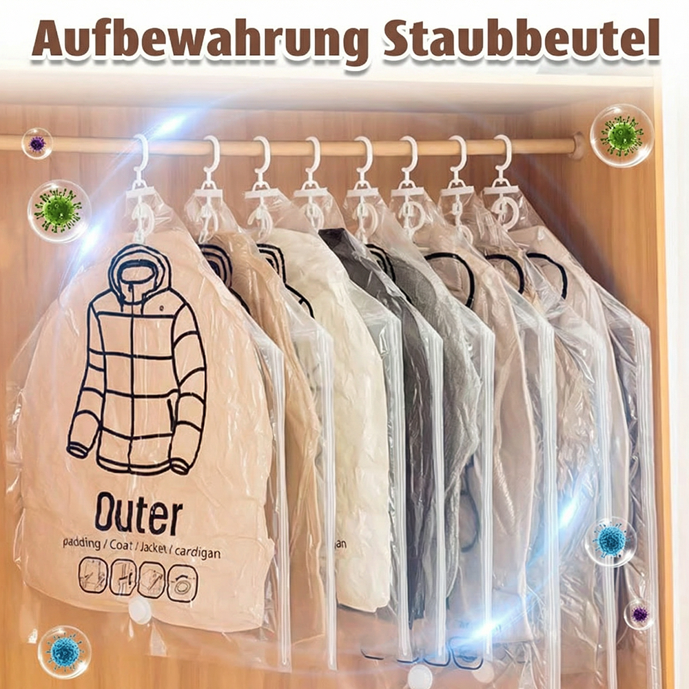 80%💘 Valentinstagsangebot: 50% Rabatt! ✨Hängende Vakuum-Aufbewahrungsbeutel mit Elektropumpe – Sparen Sie 75 % mehr Platz & Zeit! (Copy)