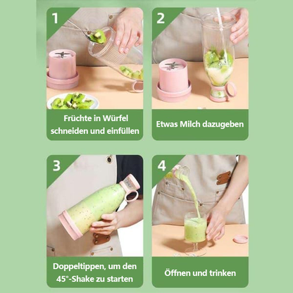 💥Neujahrsangebot 55% Rabatt💥Bestseller Tragbarer Entsafter | Frischer Saft überall und jederzeit-Remifa®