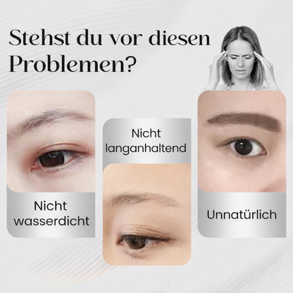 💖 2026 Verbesserter, wasserfester Augenbrauenstift für natürliche Augenbrauen – Gewinner des deutschen Red Dot Design Awards