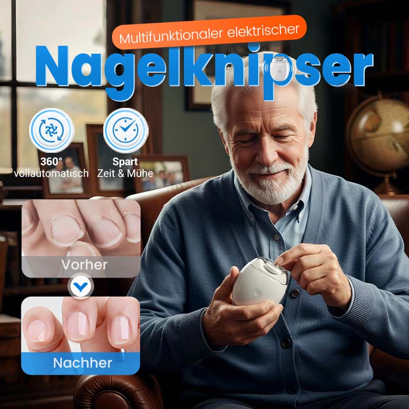 🔥Universeller automatischer Fingernagelschleifer für Erwachsene und Kinder – Einfach & Sicher-Remifa®