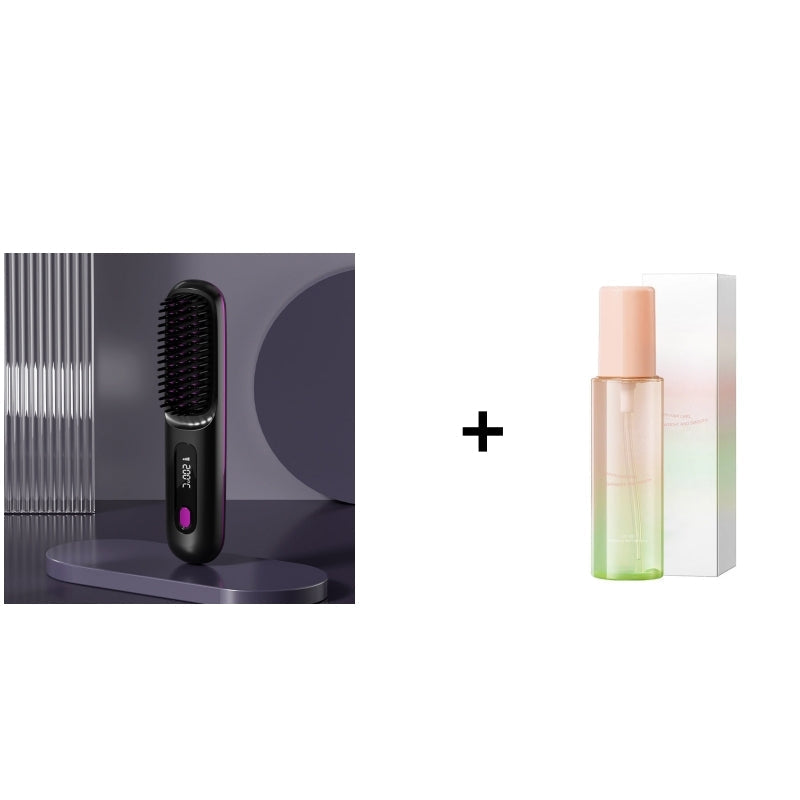 80%💖Neujahrs-Sonderangebot: 50 % Rabatt💖 Kabelloser, keramisch beheizter Haarglätter-Kamm-Remifa® (Copy)