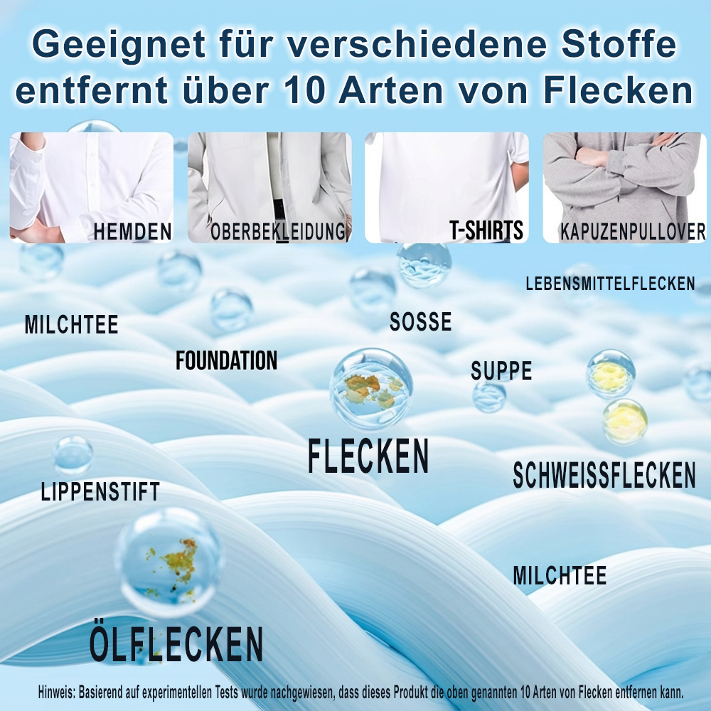 🔥 Fleckenentferner-Tücher für Kleidung-Remifa®