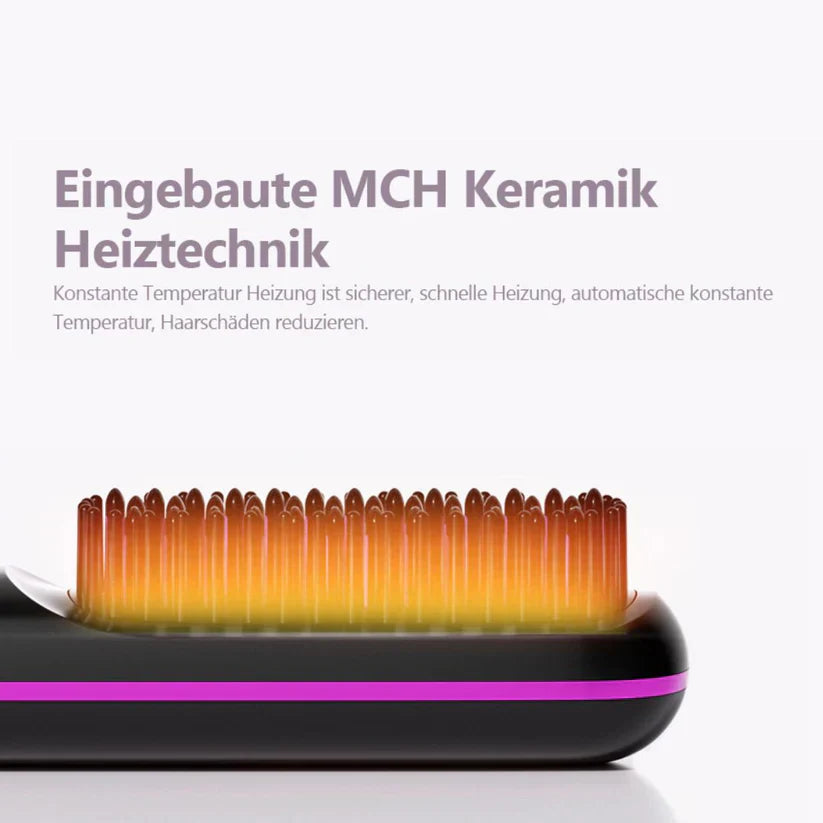 🪮✨ Der erste intelligente Styling-Kamm mit Doppelfunktion für das Haar – präzise, sicher, mühelos