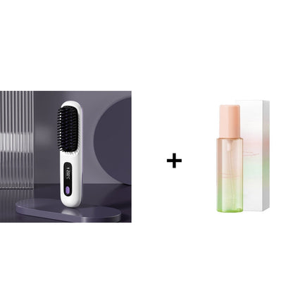 80%💖Neujahrs-Sonderangebot: 50 % Rabatt💖 Kabelloser, keramisch beheizter Haarglätter-Kamm-Remifa® (Copy)
