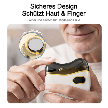 💥LETZTER TAG VERKAUF 50% RABATT💥 2-in-1 Elektrischer Nagelknipser & Polierer 🏆 Universelle automatische Nagelfeile für Erwachsene und Kinder👶-Remifa®