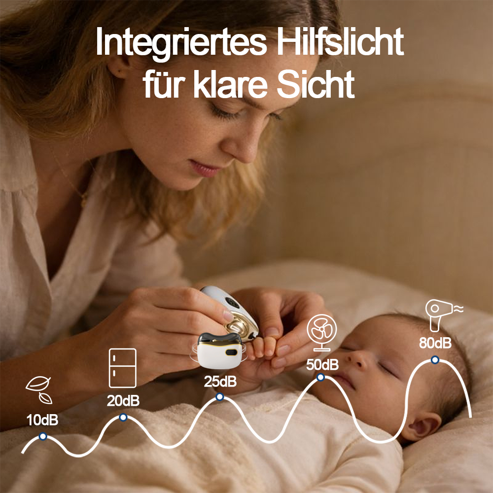 💥LETZTER TAG VERKAUF 50% RABATT💥 2-in-1 Elektrischer Nagelknipser & Polierer 🏆 Universelle automatische Nagelfeile für Erwachsene und Kinder👶-Remifa®