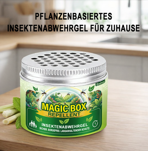 📢📢 50% RABATT ⏰🌿 Pflanzliches Insektenschutzgel in Zauberbox – sicher, sorgenfrei und langanhaltend wirksam.