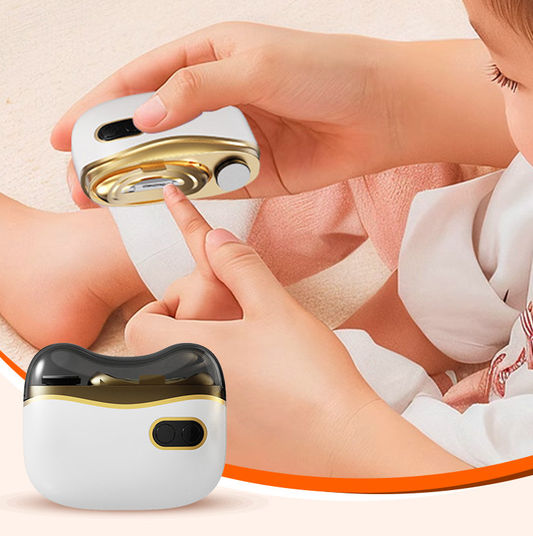 💥LETZTER TAG VERKAUF 50% RABATT💥 2-in-1 Elektrischer Nagelknipser & Polierer 🏆 Universelle automatische Nagelfeile für Erwachsene und Kinder👶-Remifa®