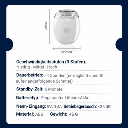 🔥Universeller automatischer Fingernagelschleifer für Erwachsene und Kinder – Einfach & Sicher-Remifa®