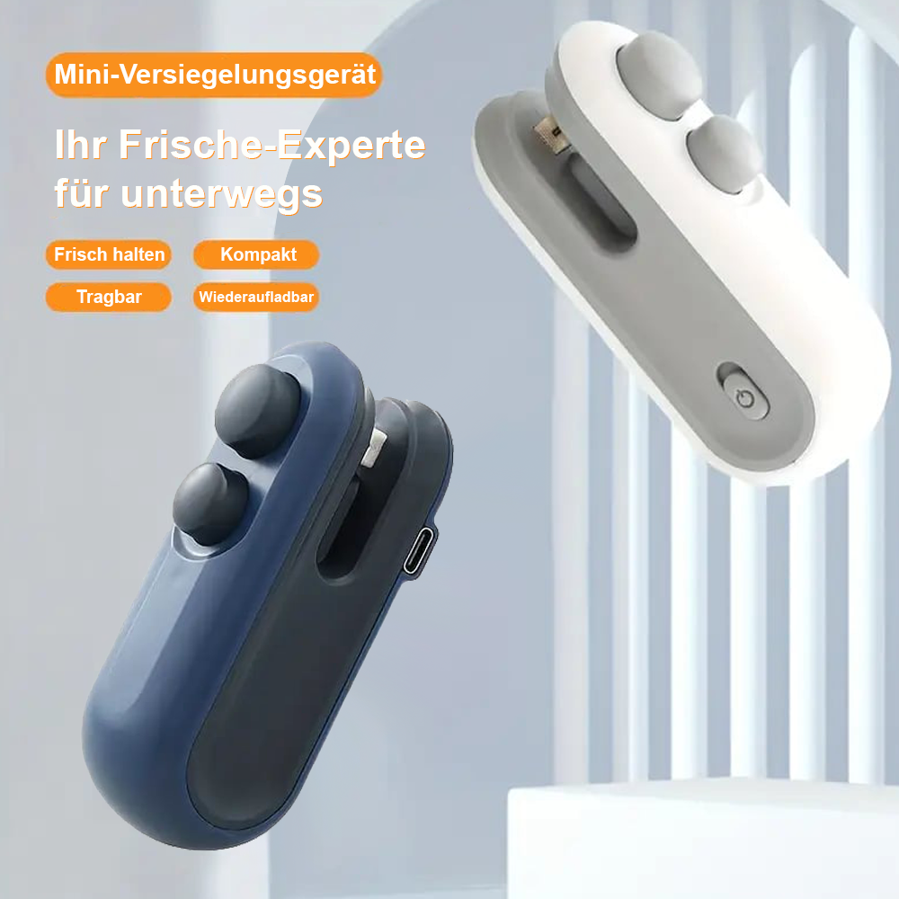 Mini-Siegelmaschine – hält Lebensmittel frisch 🧊-Remifa®