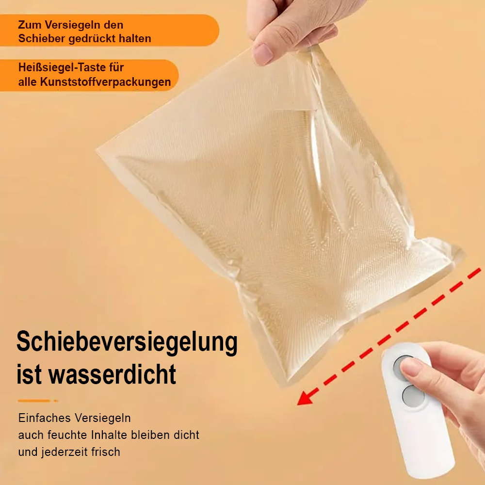 Mini-Siegelmaschine – hält Lebensmittel frisch 🧊-Remifa®