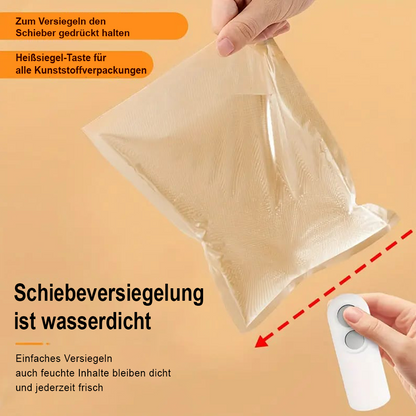 Mini-Siegelmaschine – hält Lebensmittel frisch 🧊-Remifa®