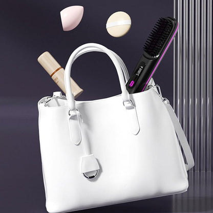 80%💖Neujahrs-Sonderangebot: 50 % Rabatt💖 Kabelloser, keramisch beheizter Haarglätter-Kamm-Remifa® (Copy)