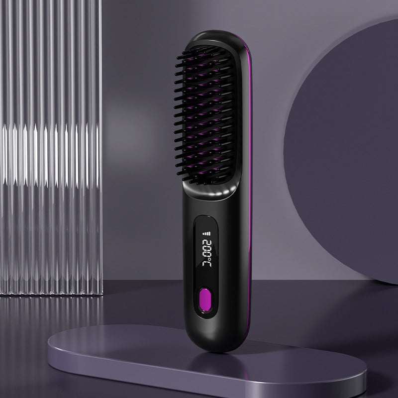 80%💖Neujahrs-Sonderangebot: 50 % Rabatt💖 Kabelloser, keramisch beheizter Haarglätter-Kamm-Remifa® (Copy)