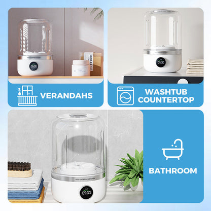 🔥Heißer Verkauf 50%🔥Tragbare wiederaufladbare Mini-Waschmaschine für Unterwäsche-Remifa®
