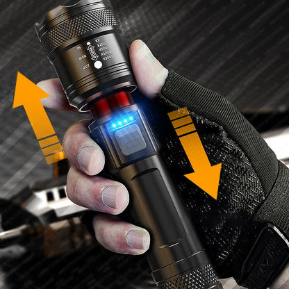 🔥heißer Verkauf🔥Zoombare Taschenlampe mit superstarkem Licht-Remifa®