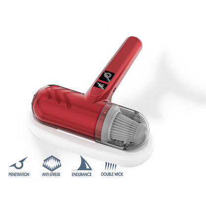 😱🛏️Unsichtbare Milben rauben dir den Schlaf! Normale Staubsauger nutzlos? Klopfen + Saugen + UV in einem!💥🔦-Remifa®
