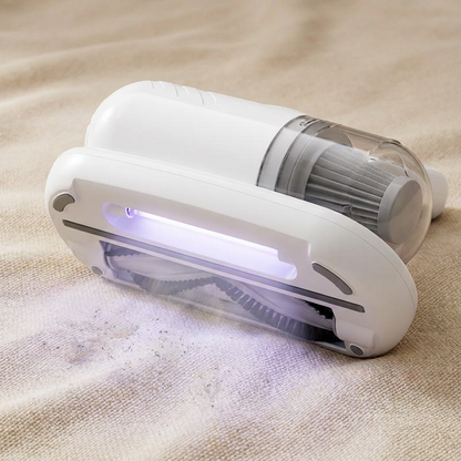 😱🛏️Unsichtbare Milben rauben dir den Schlaf! Normale Staubsauger nutzlos? Klopfen + Saugen + UV in einem!💥🔦-Remifa®