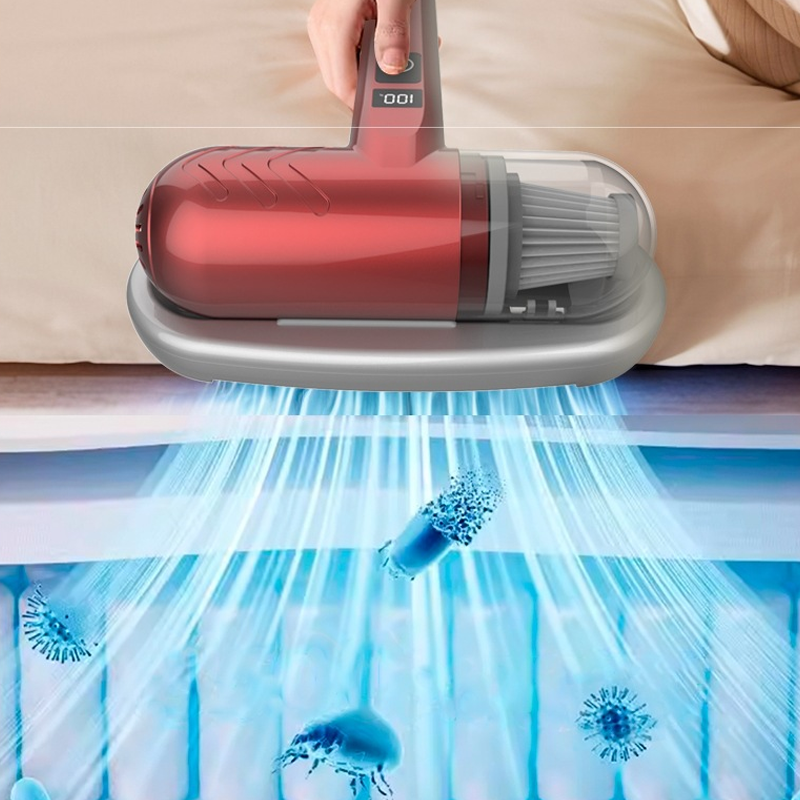 😱🛏️Unsichtbare Milben rauben dir den Schlaf! Normale Staubsauger nutzlos? Klopfen + Saugen + UV in einem!💥🔦-Remifa®