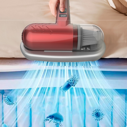 😱🛏️Unsichtbare Milben rauben dir den Schlaf! Normale Staubsauger nutzlos? Klopfen + Saugen + UV in einem!💥🔦-Remifa®