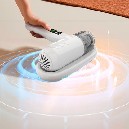 😱🛏️Unsichtbare Milben rauben dir den Schlaf! Normale Staubsauger nutzlos? Klopfen + Saugen + UV in einem!💥🔦-Remifa®